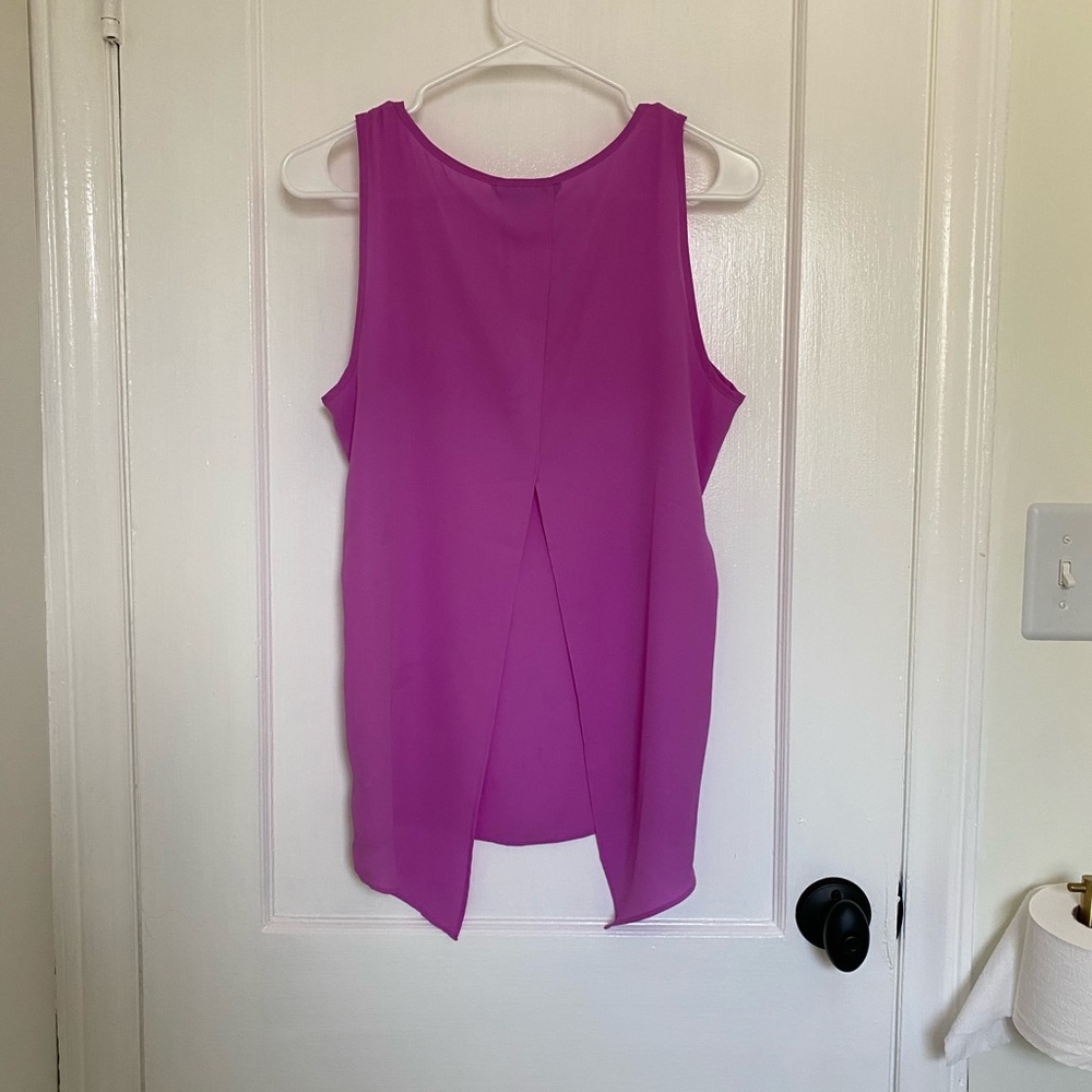 Express Open-Back Fuchsia Tank - Picture 2 of 2
